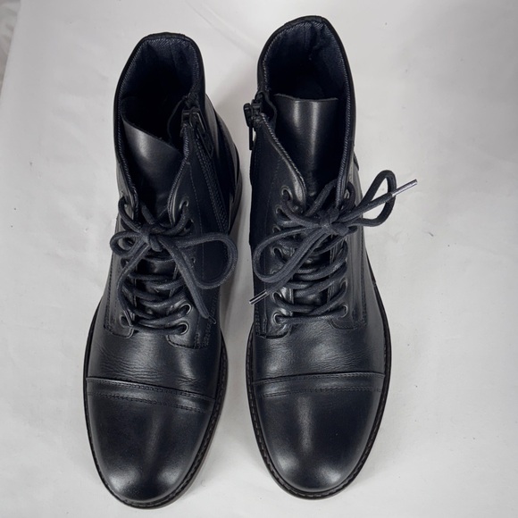 Aldo Men´s Black zip Lace Leather Boots